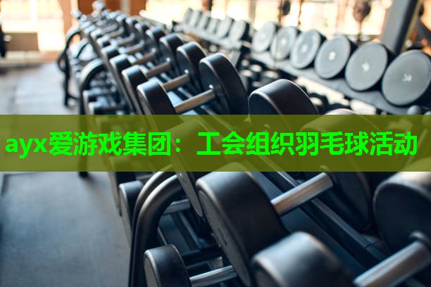 ayx爱游戏集团：工会组织羽毛球活动